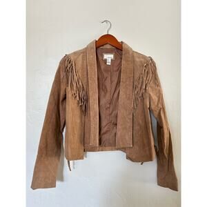 Forever 21 Fringe Leather Jacket